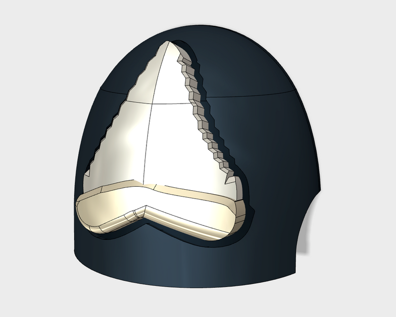 10x Shark Tooth - G:10 Right Shoulder Pads