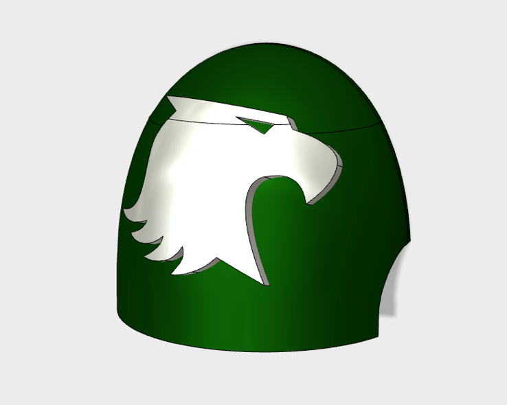 10x Stoic Raptors - G:10 Right Shoulder Pads