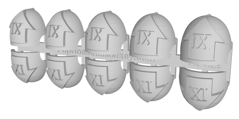 10x Tac-Arrow 1 / 9th Squad - G:10 Right Shoulder Pads