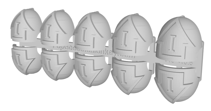 10x Tac-Arrow 2 / 1st Squad - G:10 Right Shoulder Pads