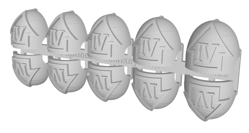 10x Tac-Arrow 2 / 4th Squad - G:10 Right Shoulder Pads