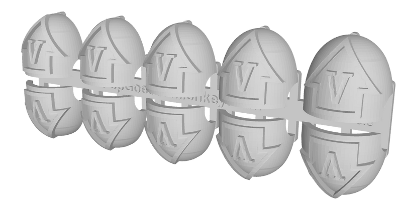 10x Tac-Arrow 2 / 5th Squad - G:10 Right Shoulder Pads