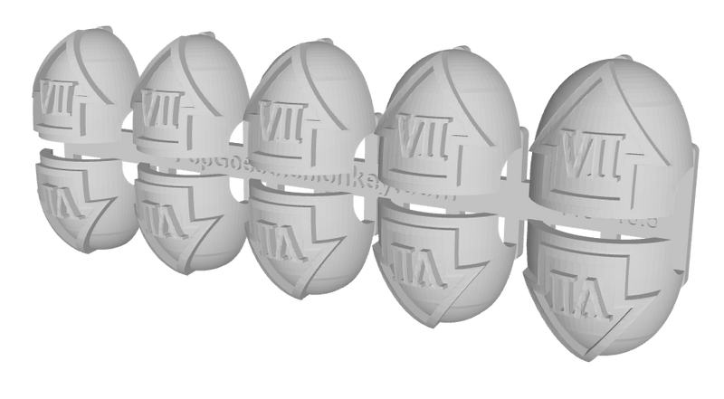 10x Tac-Arrow 2 / 7th Squad - G:10 Right Shoulder Pads