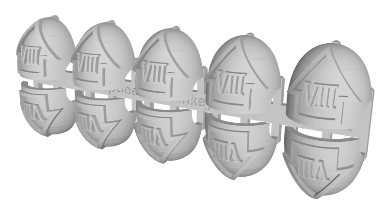 10x Tac-Arrow 2 / 8th Squad - G:10 Right Shoulder Pads