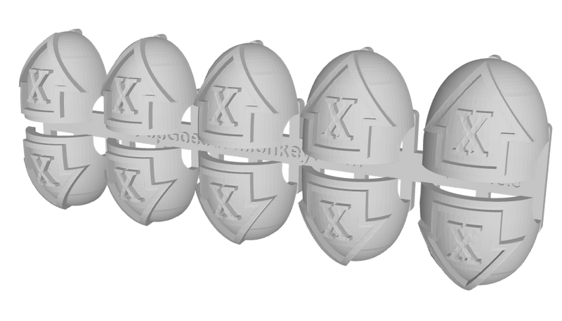 10x Tac-Arrow 2 / 10th Squad - G:10 Right Shoulder Pads