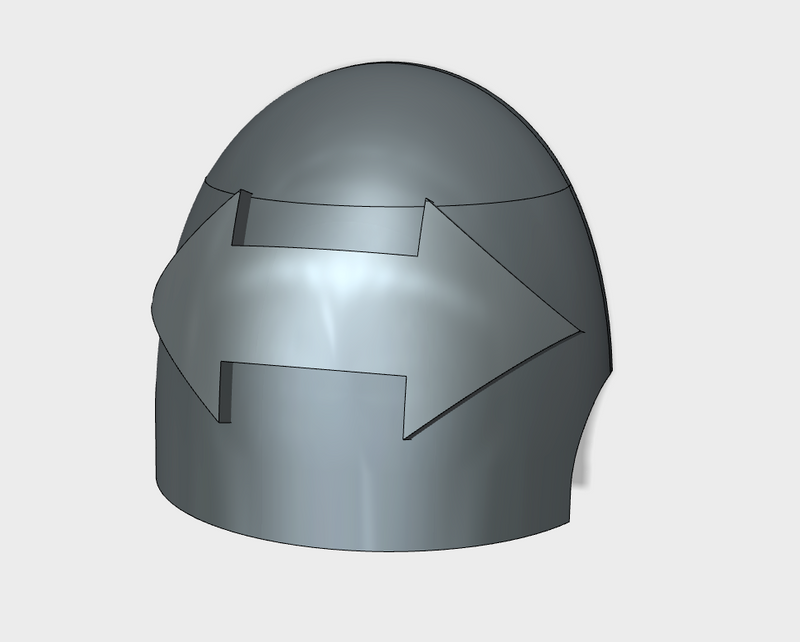 10x Double Arrow - G:10 Right Shoulder Pads