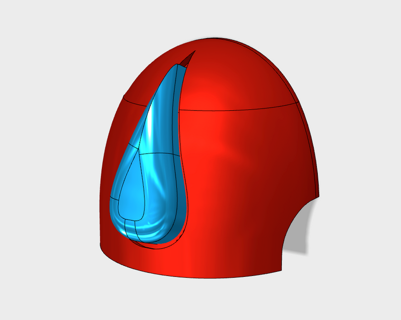 10x Teardrop - G:10 Right Shoulder Pads