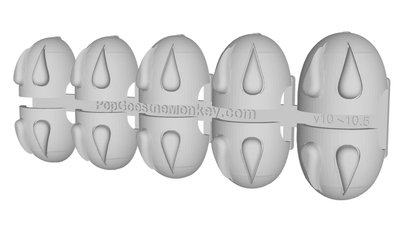 10x Two Drops - G:10 Right Shoulder Pads