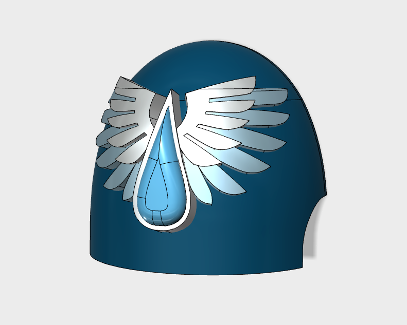 10x Angel Tears - G:10 Right Shoulder Pads