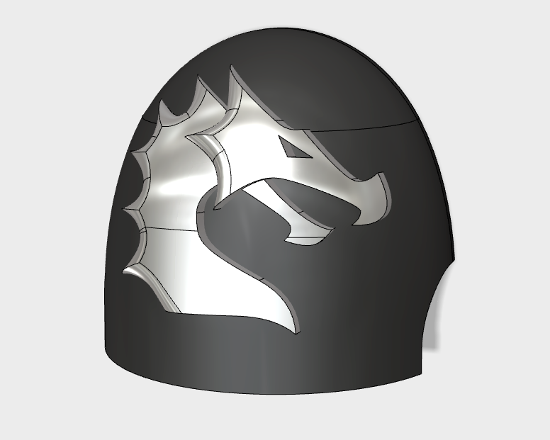 10x Black Dragons - G:10 Right Shoulder Pads