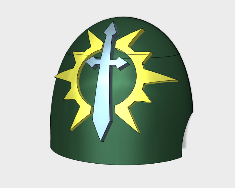 10x Consecrated Blades - G:10 Right Shoulder Pads