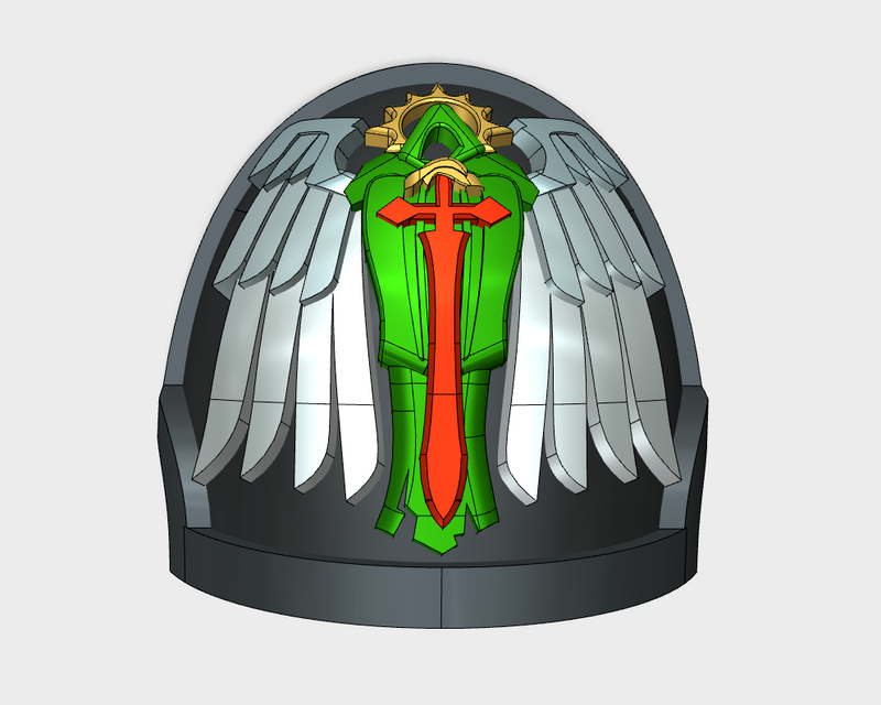 10x Angels of Ruin - G:10a Shoulder Pads