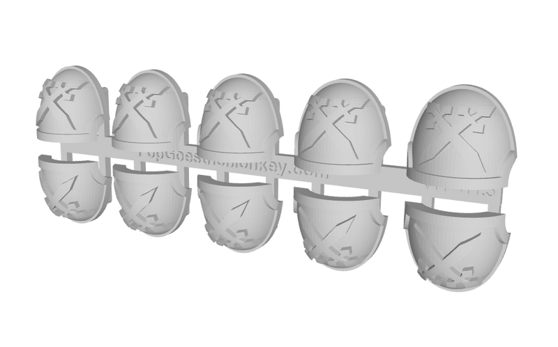 10x Covenant Guardians - G:10a Shoulder Pads