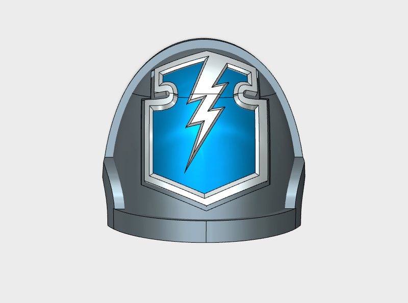 10x Storm Wardens 2 - G:10a Left Shoulders