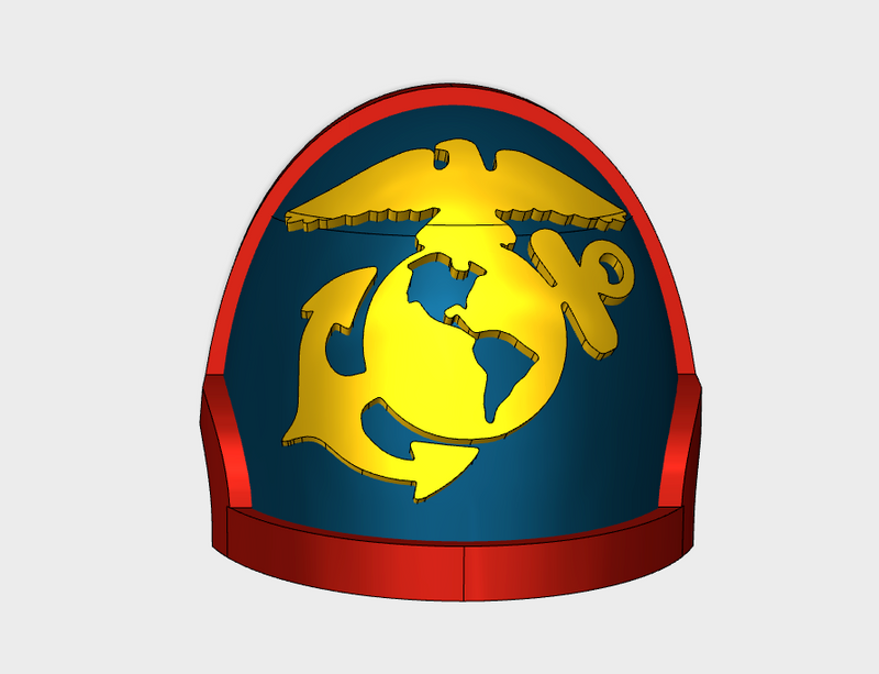 10x USMC - G:10a Shoulder Pads