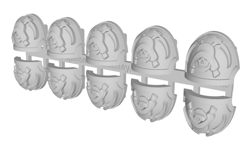 10x Astral Reapers - G:10a Shoulder Pads