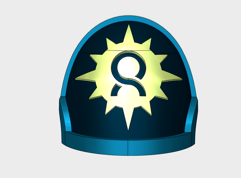 10x Auroran Suns - G:10a Left Shoulders