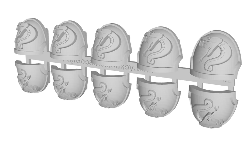 10x Copperheads - G:10a Shoulder Pads