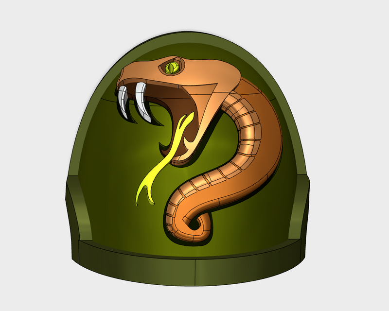 10x Copperheads - G:10a Shoulder Pads