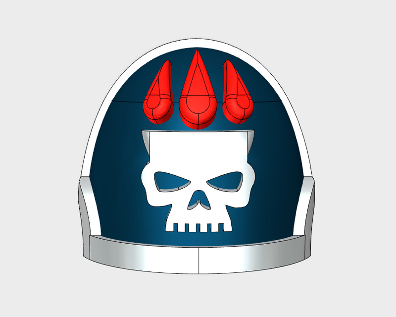 10x Crown of Blood - G:10a Shoulder Pads