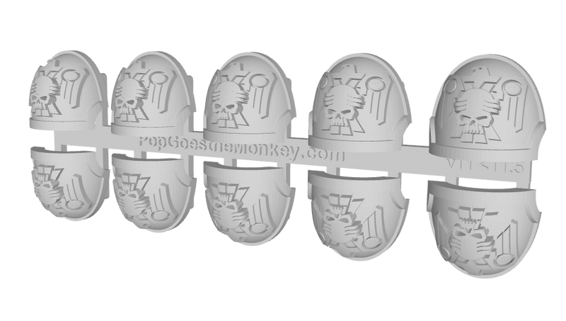 10x Hawk Raider - G:10a Left Shoulders
