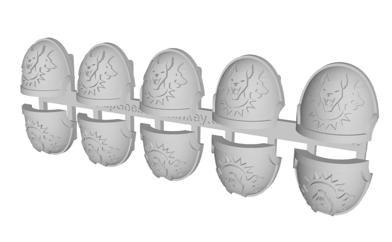 10x Hounds of Tartarus - G:10a Left Shoulders