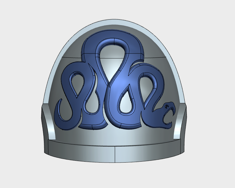 10x Iron Snakes - G:10a Right Shoulder Pads