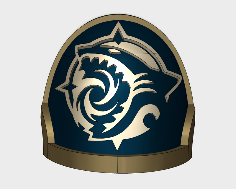 10x Leviathan Wardens - G:10a Shoulder Pads