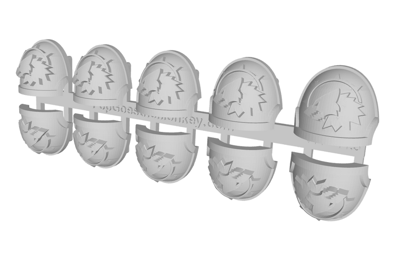 10x Midnight Hunters - G:10a Left Shoulders