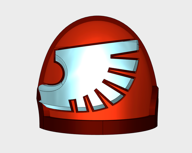 10x Silver Hawks - G:10a Shoulder Pads
