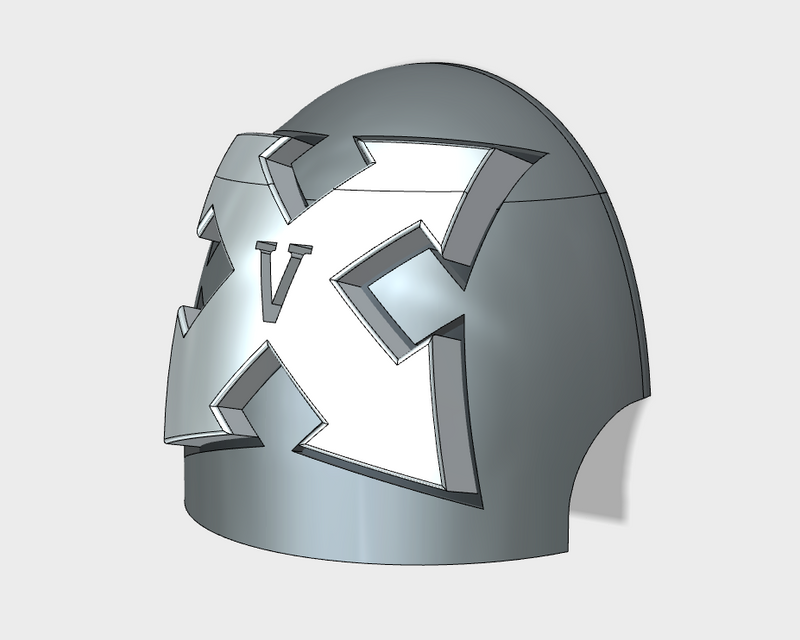 10x Assault 2/ 5th Squad - G:10 Right Shoulder Pads