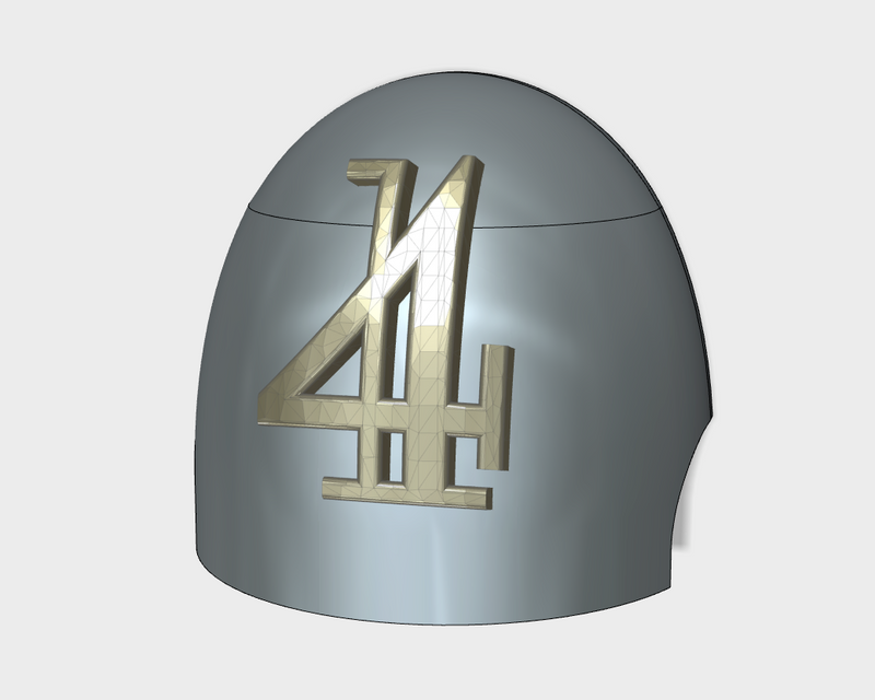 10x Ogothic #4 - G:10 Right Shoulder Pads