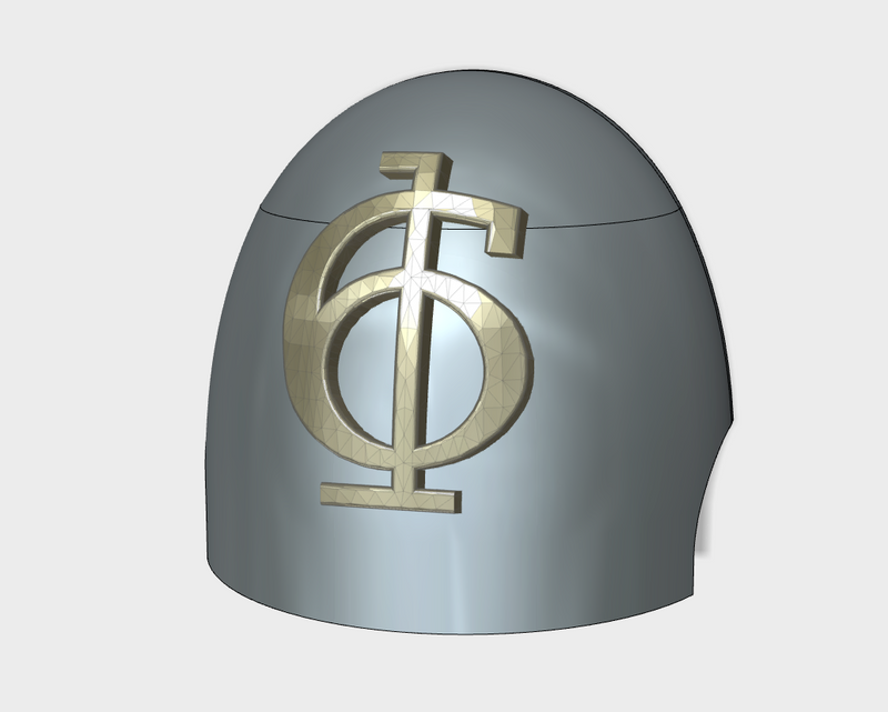 10x Ogothic #6 - G:10 Right Shoulder Pads