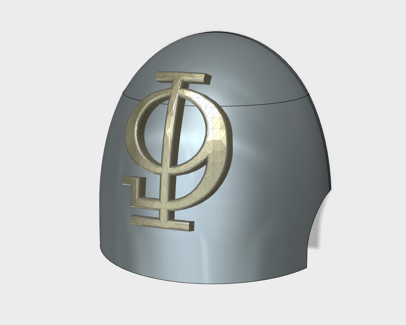 10x Ogothic #9 - G:10 Right Shoulder Pads