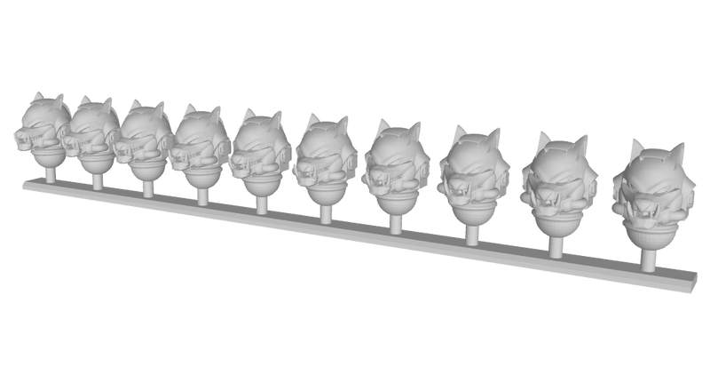 10x Base - G:11 Hellhound Helms