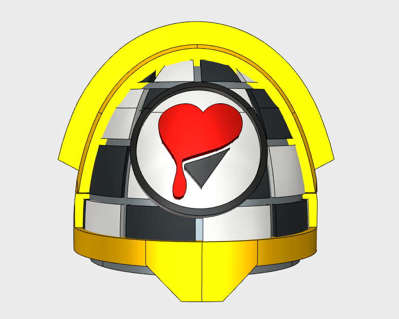 10x Lamented Heart 2 - G:11b Shoulder Pads