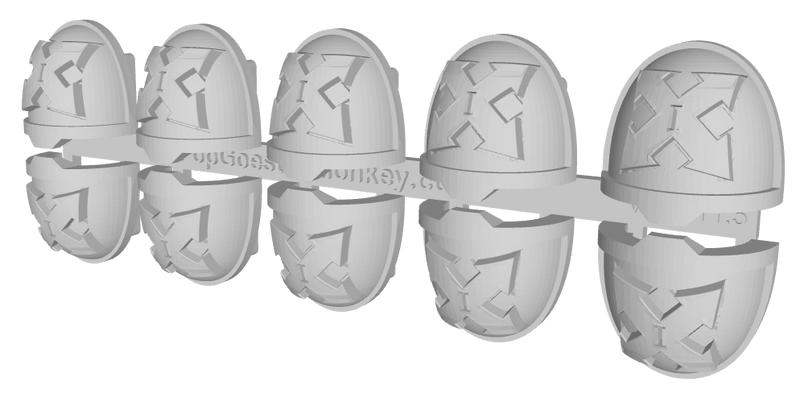 10x Assault 2/ 1st Squad - G:11a Shoulder Pads
