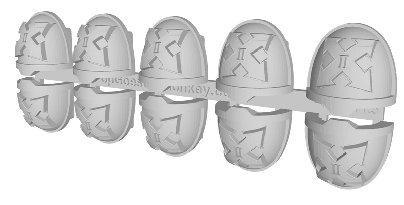 10x Assault 2/ 2nd Squad - G:11a Shoulder Pads