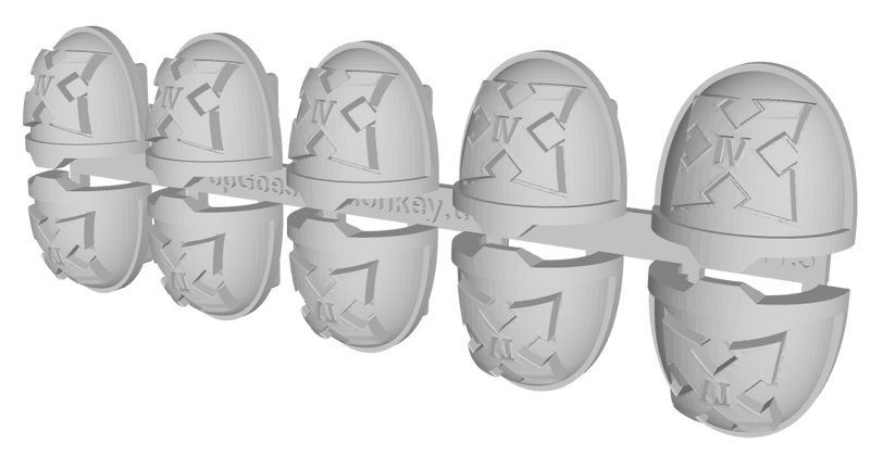 10x Assault 2/ 4th Squad - G:11a Shoulder Pads