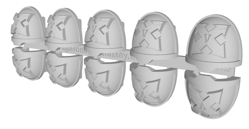 10x Assault 2/ 5th Squad - G:11a Shoulder Pads