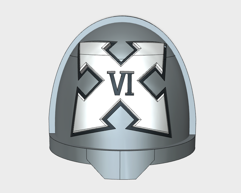 10x Assault 2/ 6th Squad - G:11a Shoulder Pads