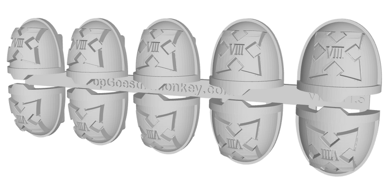 10x Assault 2/ 8th Squad - G:11a Shoulder Pads