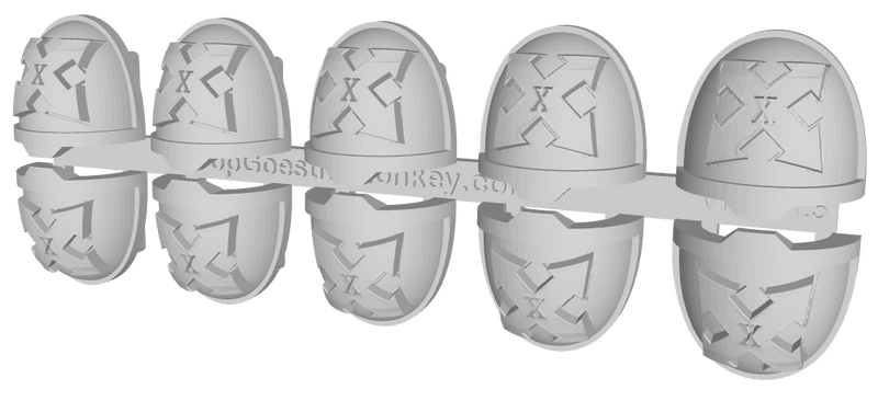 10x Assault 2/ 10th Squad - G:11a Shoulder Pads