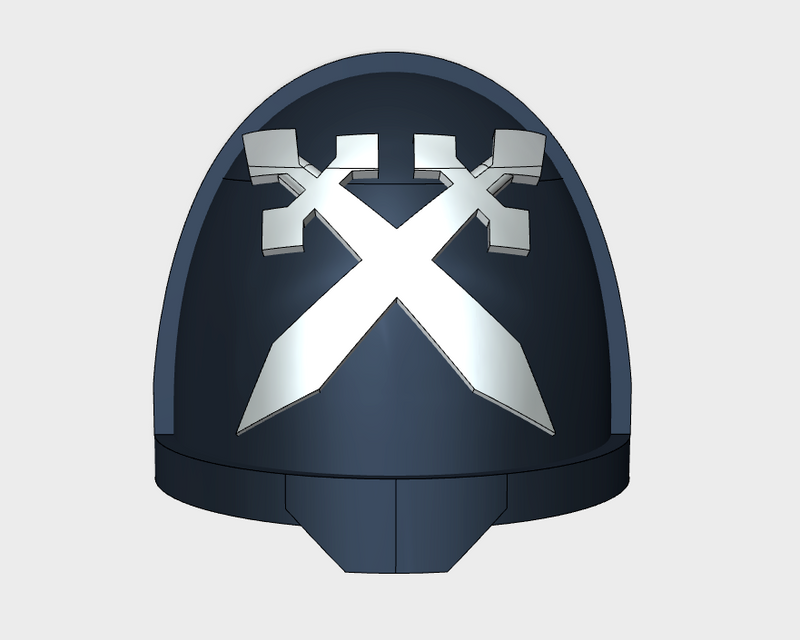 10x Covenant Guardians - G:11a Shoulder Pads