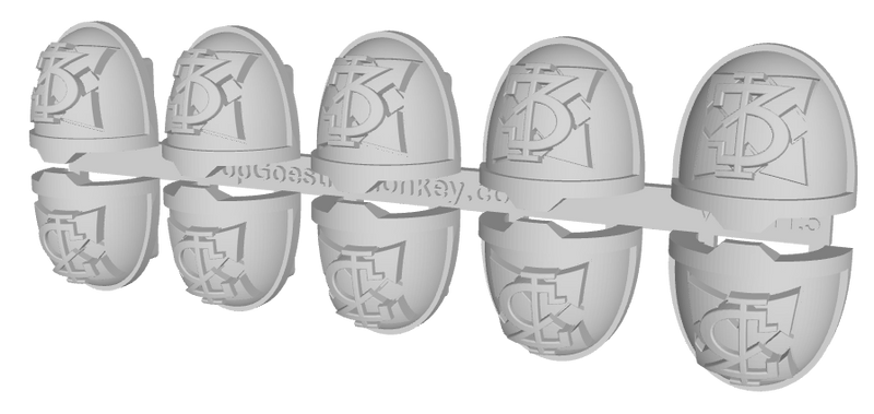 10x Assault 2/ Goth 3 - G:11a Shoulder Pads