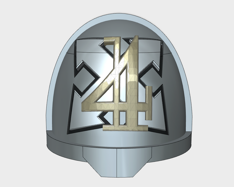 10x Assault 2/ Goth 4 - G:11a Shoulder Pads