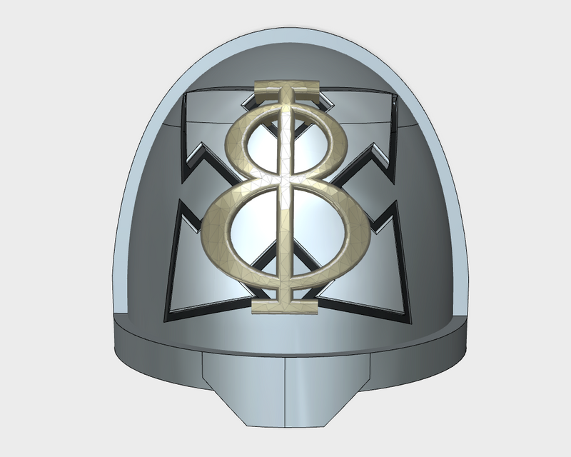 10x Assault 2/ Goth 8 - G:11a Shoulder Pads
