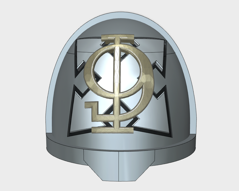 10x Assault 2/ Goth 9 - G:11a Shoulder Pads