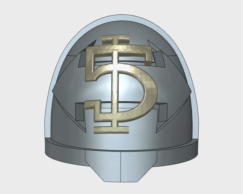 10x Dbl-Arrow /Goth 5 - G:11a Shoulder Pads