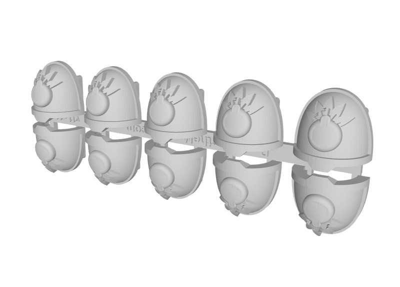 10x Gunny Bomb - G:11a Shoulder Pads